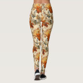 ヴィンテージ秋フローラ レギンス (裏面)