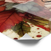 ヴィンテージ秋プリンセスと紅葉 ポスター (コーナー)