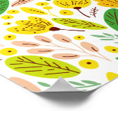 ヴィンテージ秋植物林 ポスター (角)