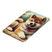 ヴィンテージ秋田油彩画 マグネット (左側)