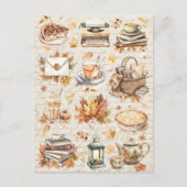 ヴィンテージ秋秋お気に入りのアンティーク美学 ポストカード (正面)