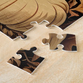 ヴィンテージ秋秋カントリーサイドファームバーンパンプキンス ジグソーパズル (側面)