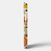 ヴィンテージ秋秋パンプキンハロウィーンフラワーズ秋 Case-Mate iPhoneケース (裏面 / 左)
