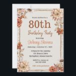 ヴィンテージ秋紅葉バースデーパーティー カード<br><div class="desc">この招待は誕生日ヴィンテージ会の為だ。招待状の種類に変違う更することもできる。</div>