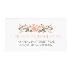 ヴィンテージ秋素朴ウッドランド庭園の結婚式 ラベル