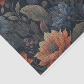 ヴィンテージ秋色の花の切り離し 薄葉紙 (詳細)