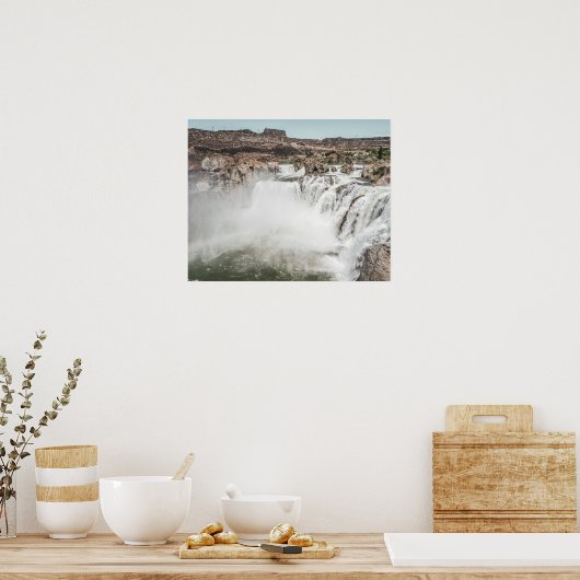 ヴィンテージ秋//ざらついた鈍いトーン美しい ポスター (キッチン)