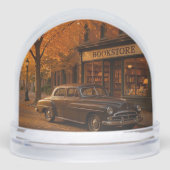 ヴィンテージ秋/秋の書店&カー (正面)