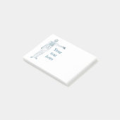 ヴィンテージ科学パーソナライズされた骨格 ポストイット (アングル)