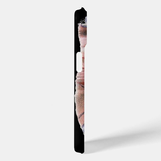 ヴィンテージ科学人間の解剖学、鼻との顔 Case-Mate iPhoneケース (裏面 / 右)