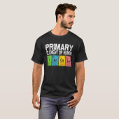 ヴィンテージ科学Iimm S Ar Ca Sm一次要素 Tシャツ (正面フル)