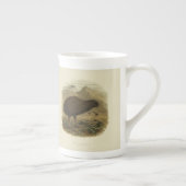 ヴィンテージ科学NZの鳥-キーウィ ボーンチャイナマグカップ (右)