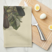 ヴィンテージ科学NZの鳥-鞍形のふきん キッチンタオル (四つ折り)