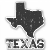 ヴィンテージ税州ビニール輪郭シール シール (正面)