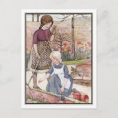 ヴィンテージ種の播種アンヌ・アンダーソン ポストカード (正面)