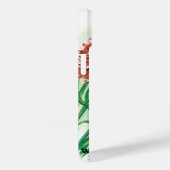 ヴィンテージ種パケットアート、ピンクのカーネーションの花 Case-Mate iPhoneケース (裏面 / 右)