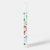 ヴィンテージ種パケットアート、ピンクのカーネーションの花 Case-Mate iPhoneケース (裏面 / 左)