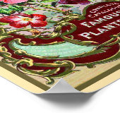 ヴィンテージ種子の植物と球根のカタログのカバー ポスター (角)