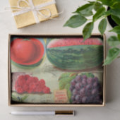 ヴィンテージ種子カタログアイオワ果実野菜 薄葉紙 (ギフト)