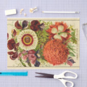 ヴィンテージ種子カタログバーペ新しい花1887 薄葉紙 (クラフト)