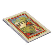 ヴィンテージ種子カタログパーソナライズされた ノートブック (右側)