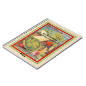 ヴィンテージ種子カタログパーソナライズされた ノートブック (左側)