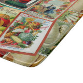 ヴィンテージ種子カタログ丁合い切断ボード カッティングボード (角)