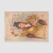 ヴィンテージ種子カタログ乾草の花の球根1893 薄葉紙 (正面)