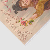 ヴィンテージ種子カタログ乾草の花の球根1893 薄葉紙 (詳細)