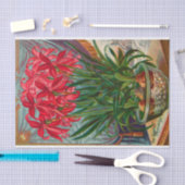 ヴィンテージ種子カタログ緋色のメキシカンリリー 薄葉紙 (クラフト)