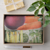 ヴィンテージ種子カタログ野菜 薄葉紙 (ギフト)