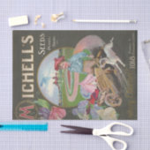 ヴィンテージ種子カタログ1904ミシェルの植物の種子 薄葉紙 (クラフト)