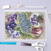 ヴィンテージ種子カタログ、メイフラワー 薄葉紙 (クラフト)