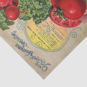 ヴィンテージ種子カタログ 薄葉紙 (詳細)