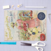 ヴィンテージ種子カタログA.W. Livingson's Sons, 1894 薄葉紙 (クラフト)