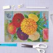 「ヴィンテージ種子カタログJohn Gardiner, 1896 薄葉紙 (クラフト)