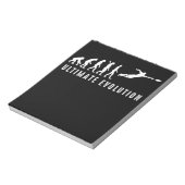 ヴィンテージ究極のフリスビースポーツ進化 ノートパッド (回転)