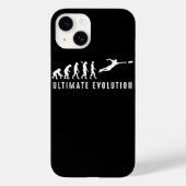 ヴィンテージ究極のフリスビースポーツ進化 Case-Mate iPhoneケース (裏面)
