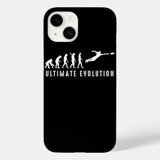 ヴィンテージ究極のフリスビースポーツ進化 Case-Mate iPhoneケース (裏面)