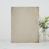 ヴィンテージ空白のの葉レターヘッド (スタンド正面)