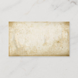 ヴィンテージ空白の汚れ紙名刺 名刺