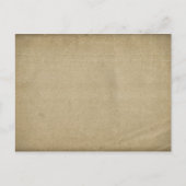 ヴィンテージ空白の紙の背景、古いステンドページ ポストカード (正面)