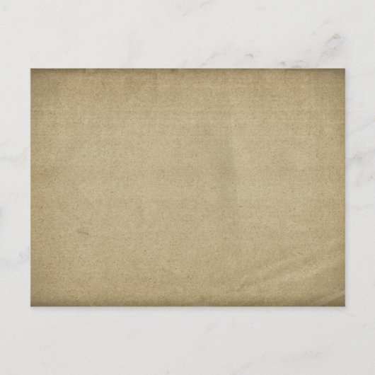 ヴィンテージ空白の紙の背景、古いステンドページ ポストカード (正面)