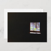 ヴィンテージ窓はがき ポストカード (正面/裏面)