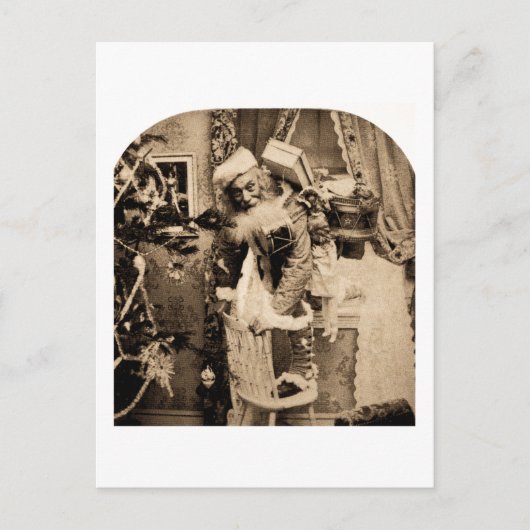 ヴィンテージ立体視 – クリスマス配信 シーズンポストカード (正面)