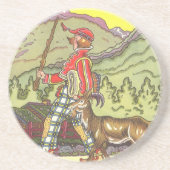 ヴィンテージ童話と北風Hauman コースター (正面)