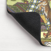 ヴィンテージ童話と北風Hauman マウスパッド (コーナー)