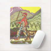 ヴィンテージ童話と北風Hauman マウスパッド (マウス)