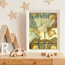 ヴィンテージ童話のベビーアートElseウェンツビエーターポスター ポスター