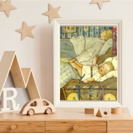 ヴィンテージ童話のベビーアートElseウェンツビエーターポスター ポスター